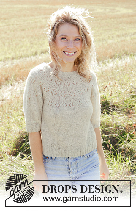 Spring Mist / DROPS 249-27 - Free knitting patterns by DROPS Design