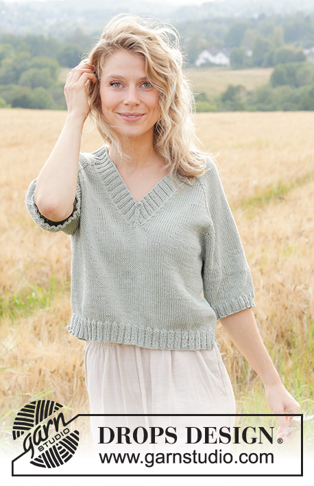 Spring Novel / DROPS 249-33 - Free knitting patterns by DROPS Design