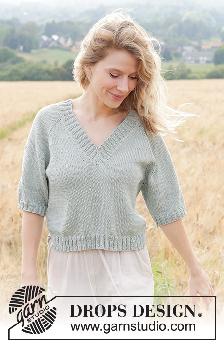 Spring Novel / DROPS 249-33 - Free knitting patterns by DROPS Design