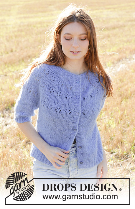 Gratis mönster i DROPS Brushed Alpaca Silk / DROPS 250-40