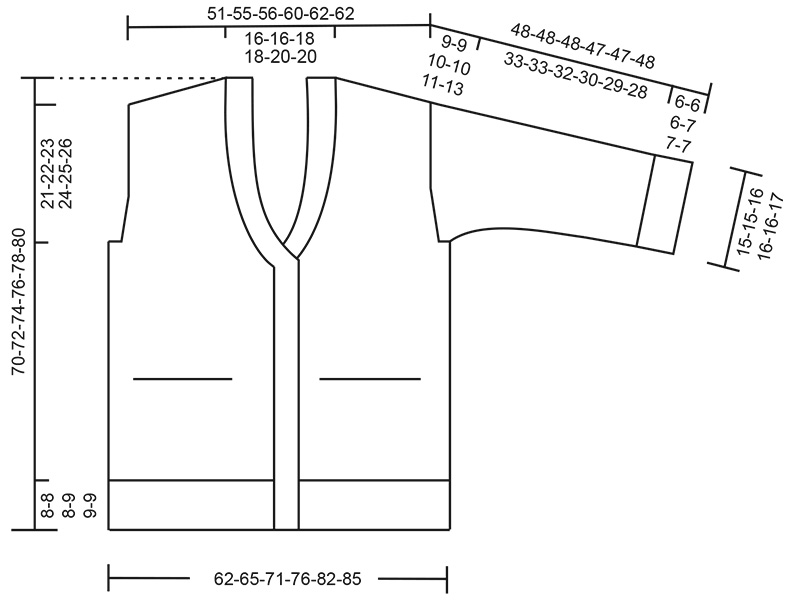Diagram measurements for DROPS 252-22