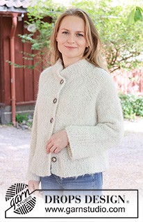 Free patterns using DROPS Alpaca Bouclé / DROPS 252-34