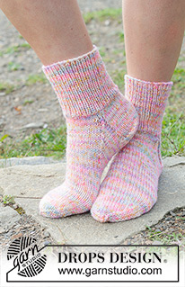 Halblange Socken / DROPS 253-50