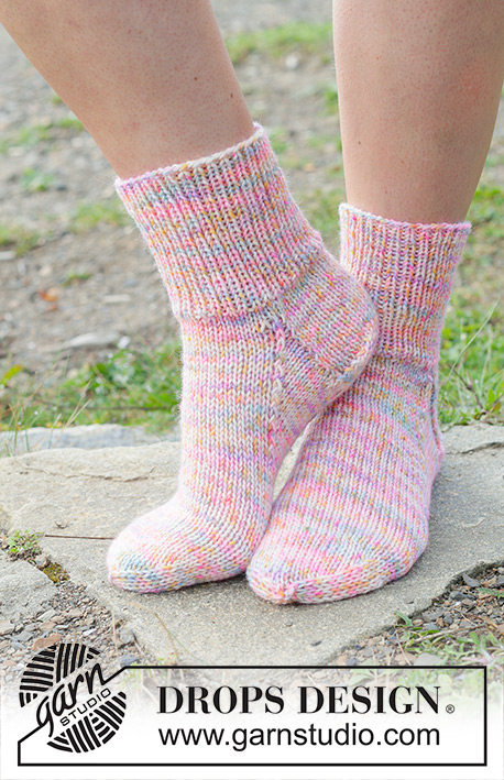 Halblange Socken / DROPS 253-50