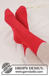 Halblange Socken / DROPS 253-53