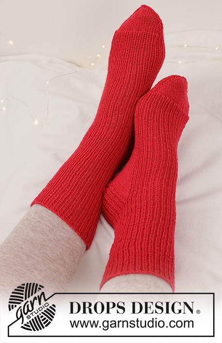 Halblange Socken / DROPS 253-53