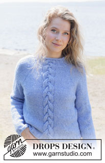Gratis mönster i DROPS Brushed Alpaca Silk / DROPS 254-10