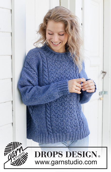 Free patterns with DROPS Soft Tweed