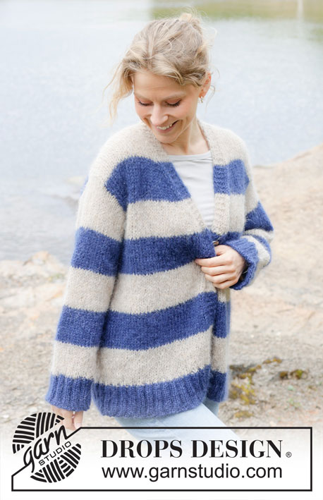 Bezplatné návody s použitím příze DROPS Brushed Alpaca Silk / DROPS 254-19