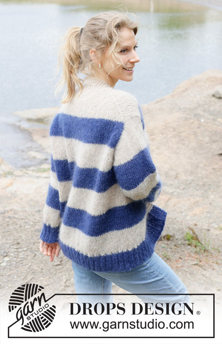 Bezplatné návody s použitím příze DROPS Brushed Alpaca Silk / DROPS 254-19