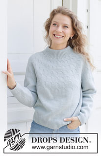 Free knitting and crochet patterns / DROPS 254-21