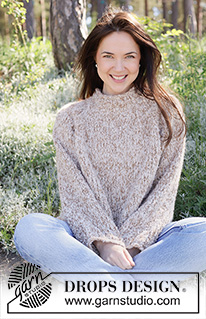Free patterns using DROPS Alpaca Bouclé / DROPS 255-39