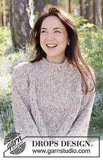 Free patterns using DROPS Alpaca Bouclé / DROPS 255-39