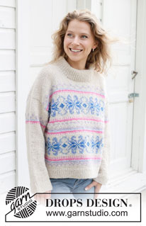 Free knitting and crochet patterns / DROPS 255-5