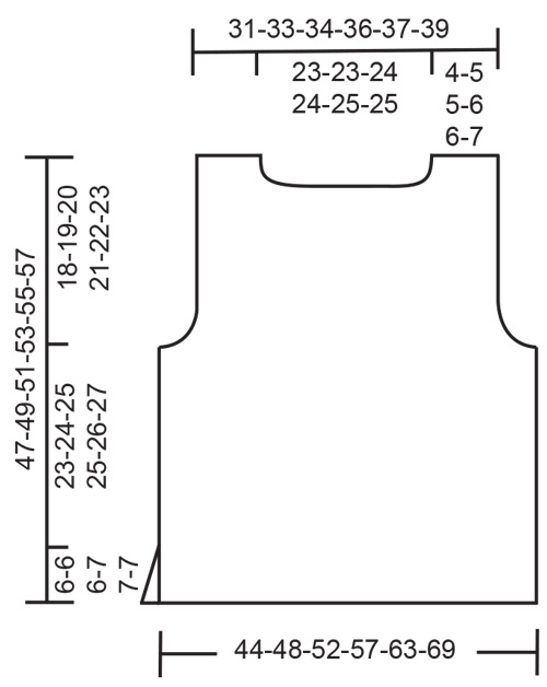 Diagram measurements for DROPS 257-18