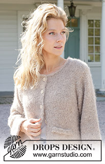 Free patterns using DROPS Alpaca Bouclé / DROPS 257-3