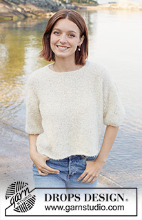 Free patterns using DROPS Alpaca Bouclé / DROPS 258-20