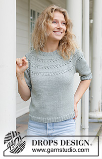 Free knitting and crochet patterns / DROPS 258-26