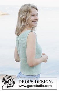 Free patterns using DROPS Cotton Merino / DROPS 258-27