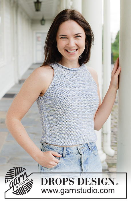 Free patterns with DROPS Cotton Merino