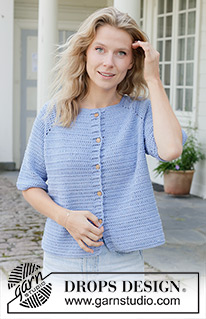 Free patterns using DROPS Cotton Merino / DROPS 259-33