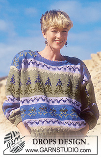 Free knitting and crochet patterns / DROPS 26-17