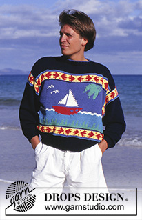 Graphic Throwback Patterns / DROPS 26-20