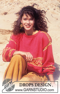 Free knitting and crochet patterns / DROPS 26-21