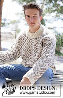Free knitting and crochet patterns / DROPS 260-10