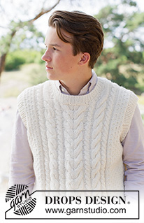 Gratis stickmönster och virkmönster / DROPS 260-19