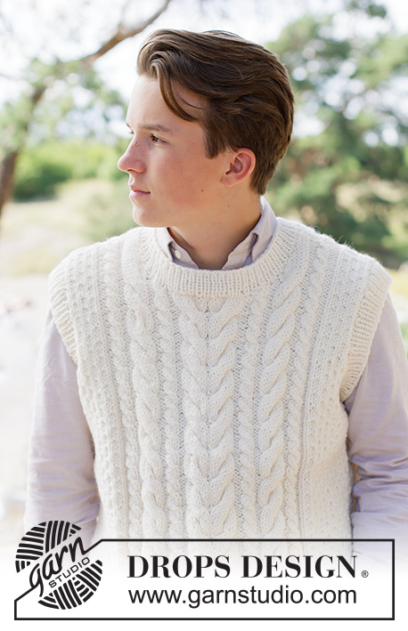 Gratis stickmönster och virkmönster / DROPS 260-19