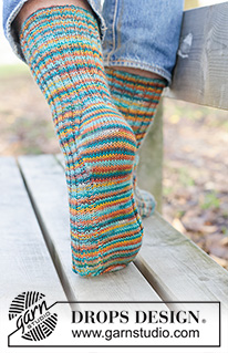 Miesten sukat ja tohvelit / DROPS 260-45