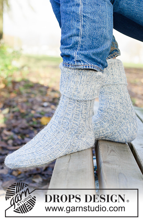 Miesten sukat ja tohvelit / DROPS 260-47