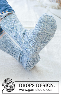 Miesten sukat ja tohvelit / DROPS 260-49