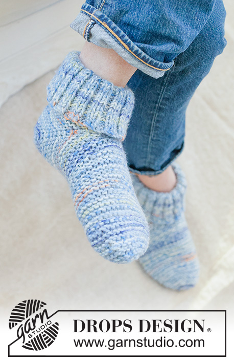 Miesten sukat ja tohvelit / DROPS 260-51