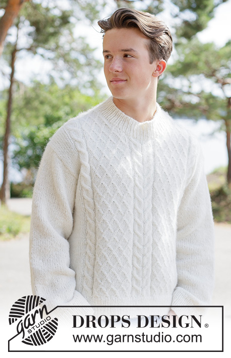 Gratis stickmönster och virkmönster / DROPS 260-9