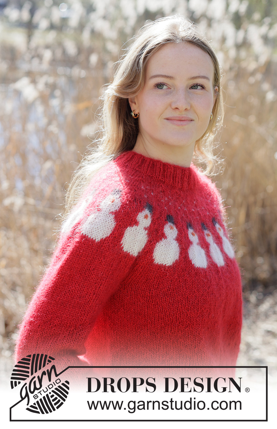Snowman Magic Sweater / DROPS 264-38 - Free knitting pattern Snowman Magic Sweater / DROPS 264-38 - Knitted jumper in DROPS Alpaca and DROPS Kid-Silk. The piece is worked top down in stocking stitch with round yoke and multi-coloured snowman pattern. Sizes XS - XXXL. Theme: Christmas.