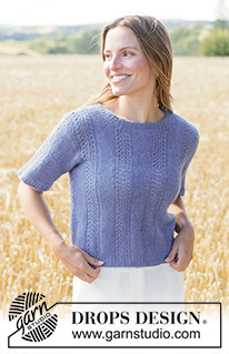 Free knitting and crochet patterns / DROPS 266-10