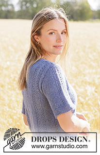 Free knitting and crochet patterns / DROPS 266-9