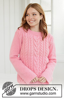 Bezpłatne wzory na druty i szydełko / DROPS 267-13