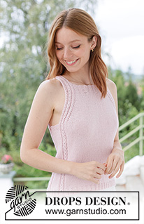 Gratis strikkeopskrifter og hækleopskrifter / DROPS 267-30