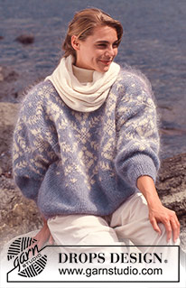 Free knitting and crochet patterns / DROPS 27-7