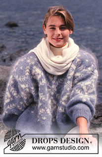 Free knitting and crochet patterns / DROPS 27-7