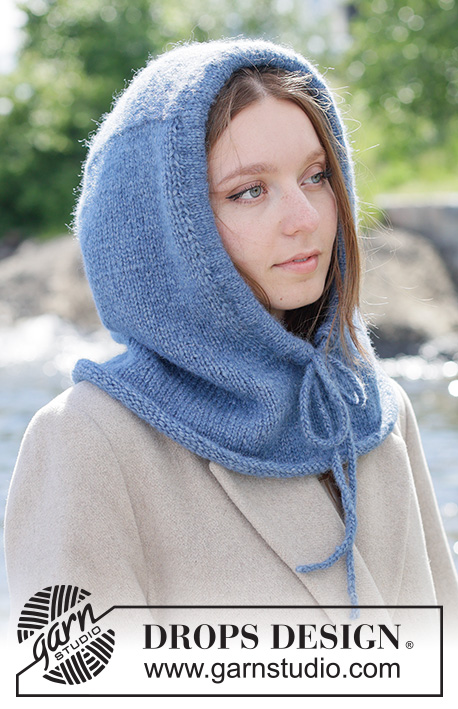 Blueberry Hood / DROPS Design 270-1 — foto: DROPS Design