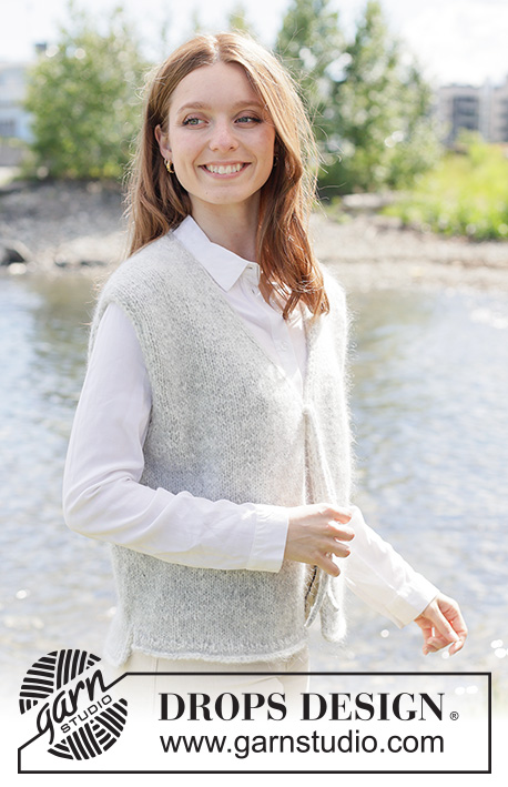 Bright Dream Vest / DROPS Design 271-10 — foto: DROPS Design