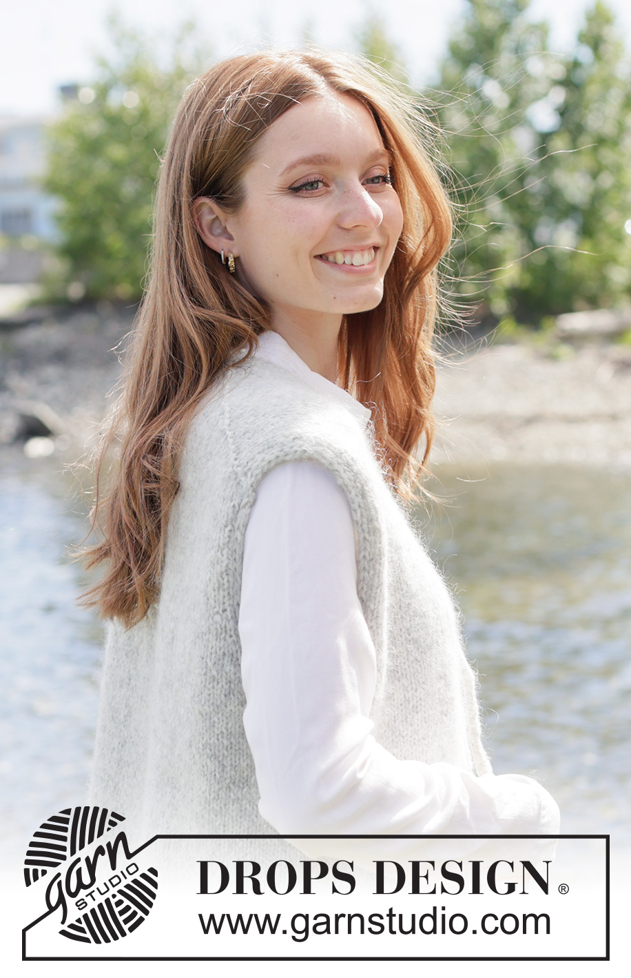 Bright Dream Vest / DROPS 271-10 - Free knitting patterns by DROPS