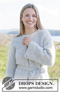 Peaceful Bay Jacket / DROPS 271-18 - Free knitting patterns by