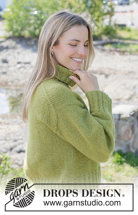 Pistachio Dream Sweater / DROPS Design 271-2 — foto: DROPS Design
