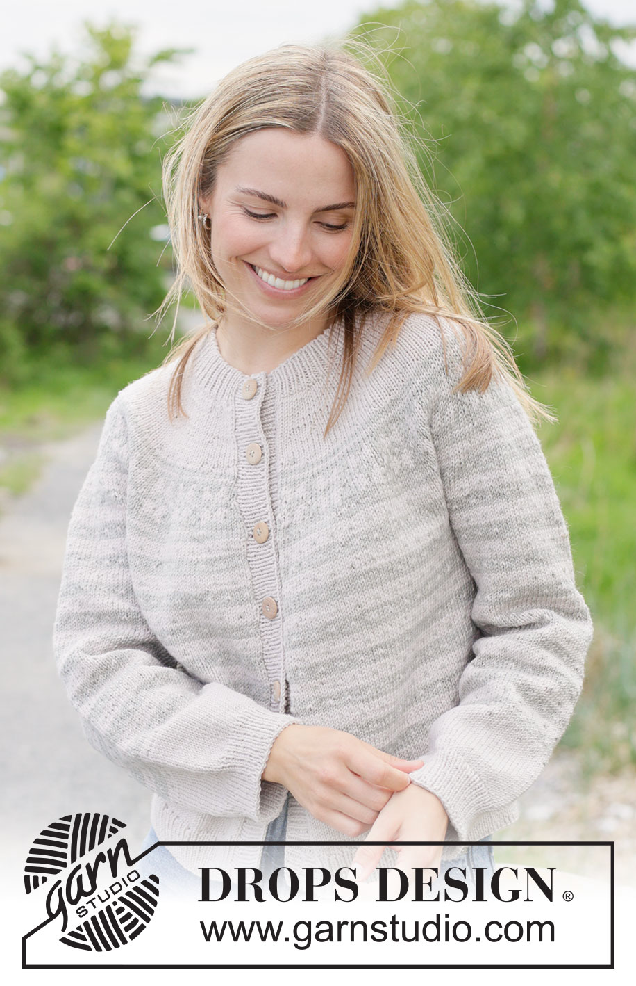 First Light Cardigan / DROPS 271-32 - Free knitting patterns by