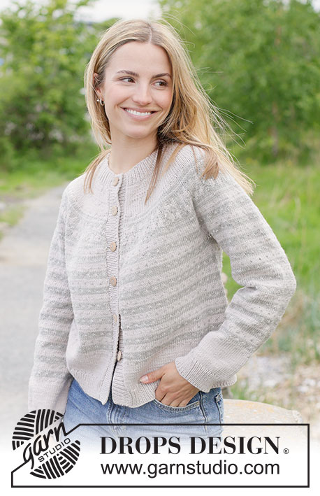 First Light Cardigan / DROPS 271-32 - Free knitting patterns by